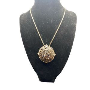 Brighton "Be Realistic,Plan for a Miracle" Swarovski Crystals Pendant/Brooch/Pin